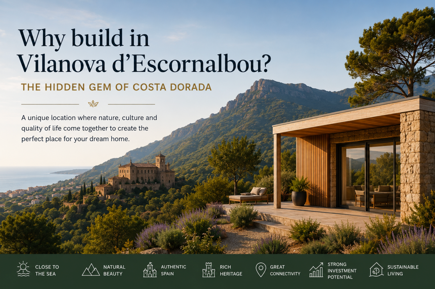 Dlaczego warto budować w Vilanova d´Escornalbou?