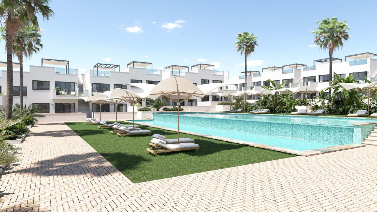 Residencial Onaru: Bungalows de obra nueva en Torrevieja