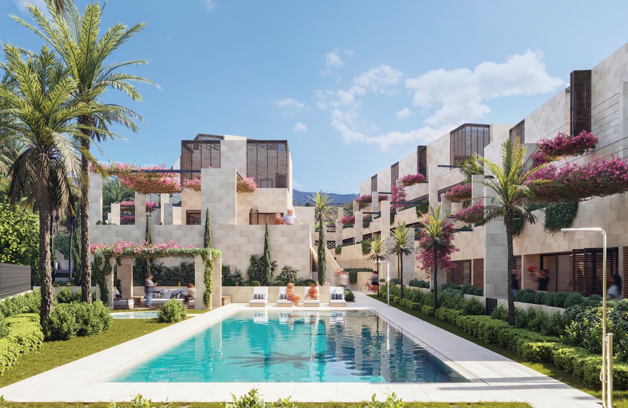 Bougainvillea: New Build Apartments in New Golden Mile, Estepona