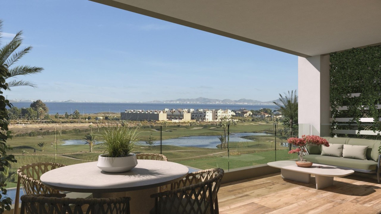 VELAPI GOLF Penthouse Neubau in Los Alcázares am Golfplatz