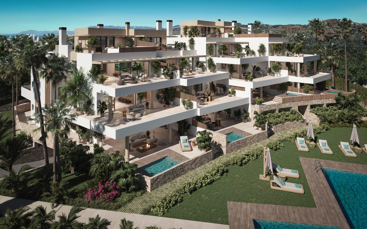 Aruna Cabopino Golf: Nieuwbouw Appartementen in Artola Alta