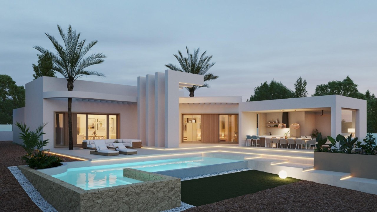 Villas de lujo en Algorfa cerca de La Finca Golf | Obra nueva