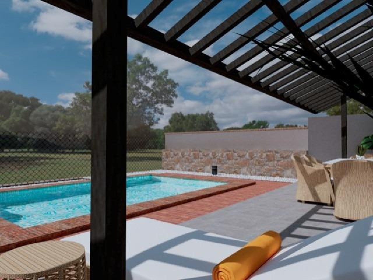 Peraleja Orígenes: Adosado Nuevo en Sucina con Piscina Privada