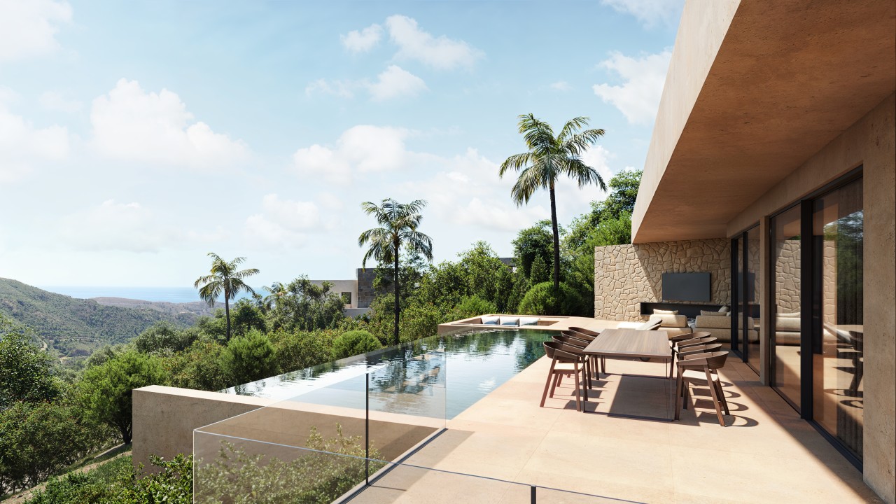 Villa Macarena – Nowoczesne wille w Monte Mayor z widokiem