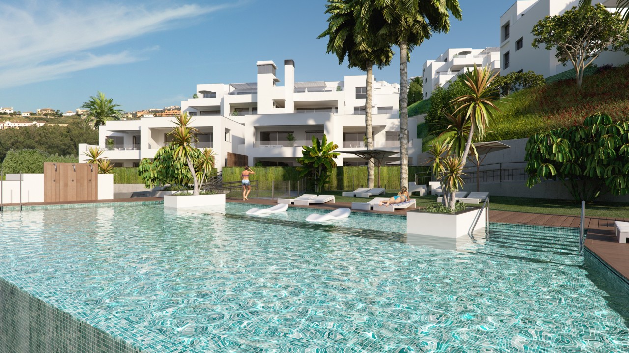 Arrecife Fase 2: Apartamentos en Casares Costa con vistas al mar