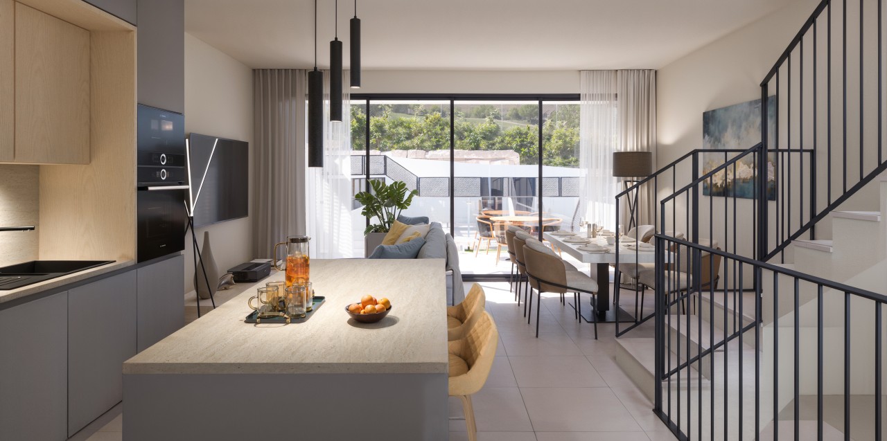 Marinsa Cala Golf: Nieuwbouw geschakelde villas La Cala Golf