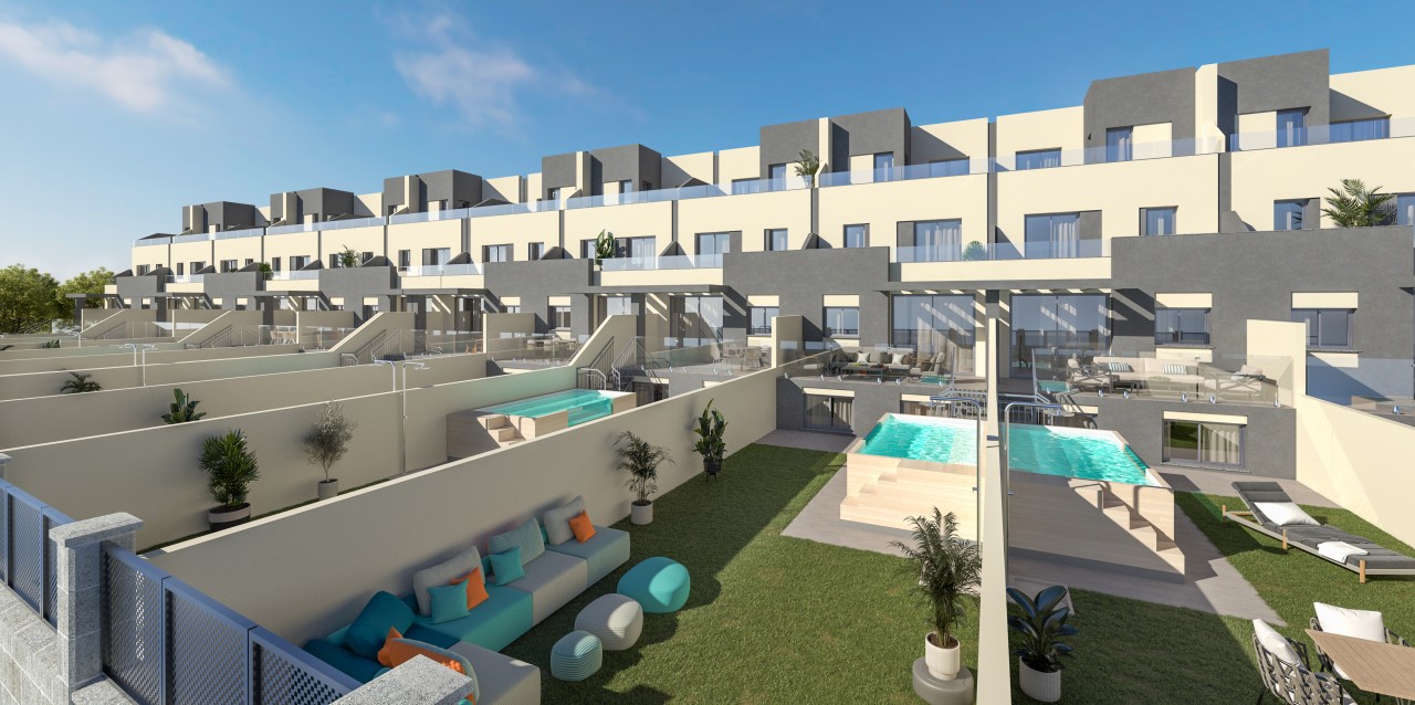 Brisa: New Build Townhouses in Torrox Costa Near Beach