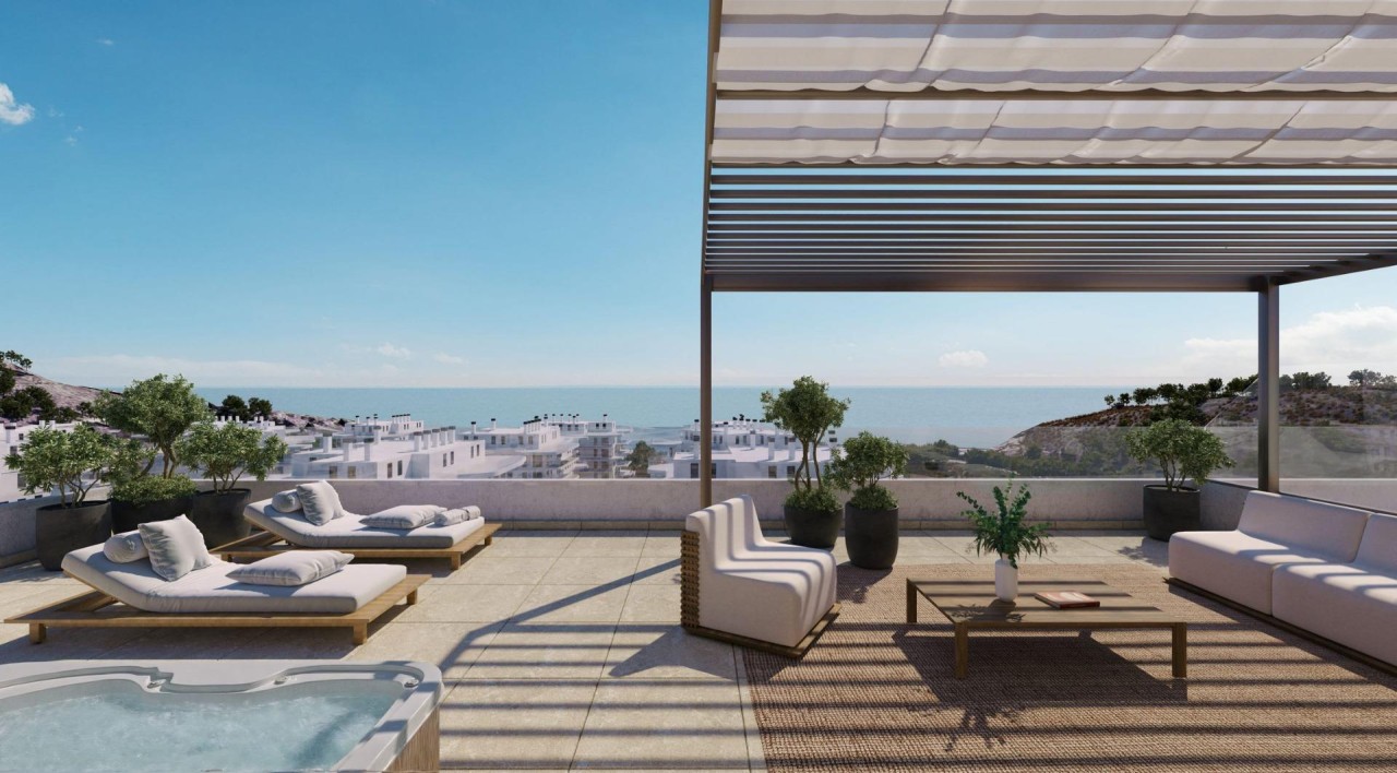 Ático de obra nueva en Villajoyosa | ORIZONNE cerca del mar
