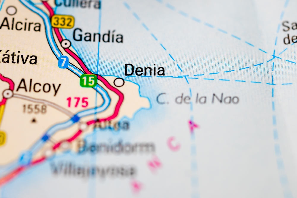 Costa Blanca North Map – Discover North Costa Blanca Region