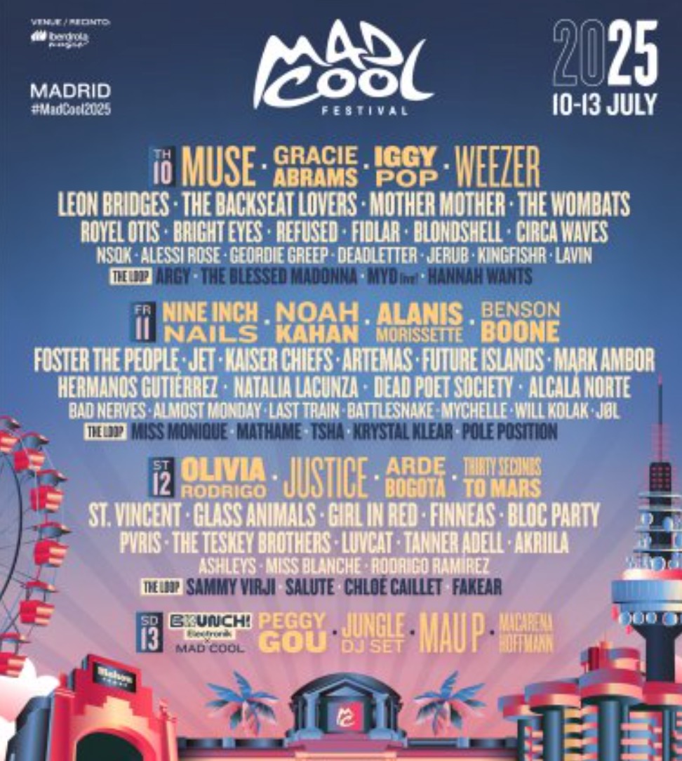 Problemy na Mad Cool Festival w Madrycie w 2025 roku